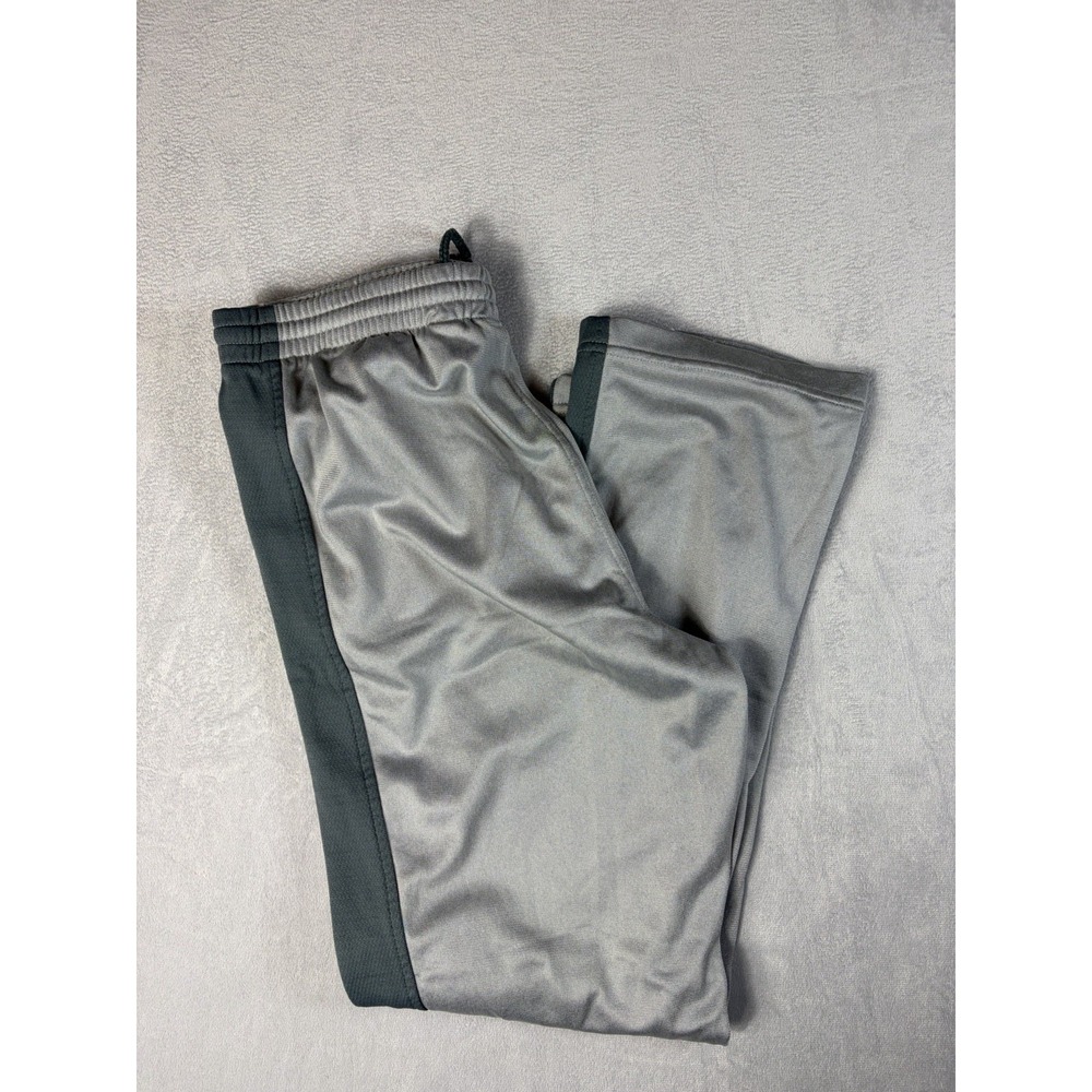 Puma ‎ Pants Mens Small Sweat Gray/green Jogger Activewear Running  Logo Workout